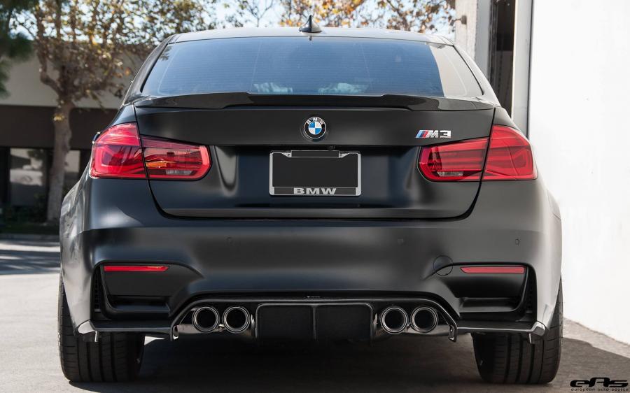  BMW M3 Sedan Frozen Black Metallic by EAS 2016 года  (фото 2 из 11)